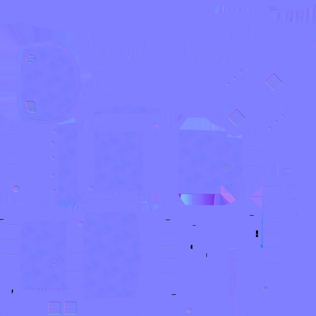 Naval Drones 3D Model – Realistic Military Vessel with PBR Textures - View 14