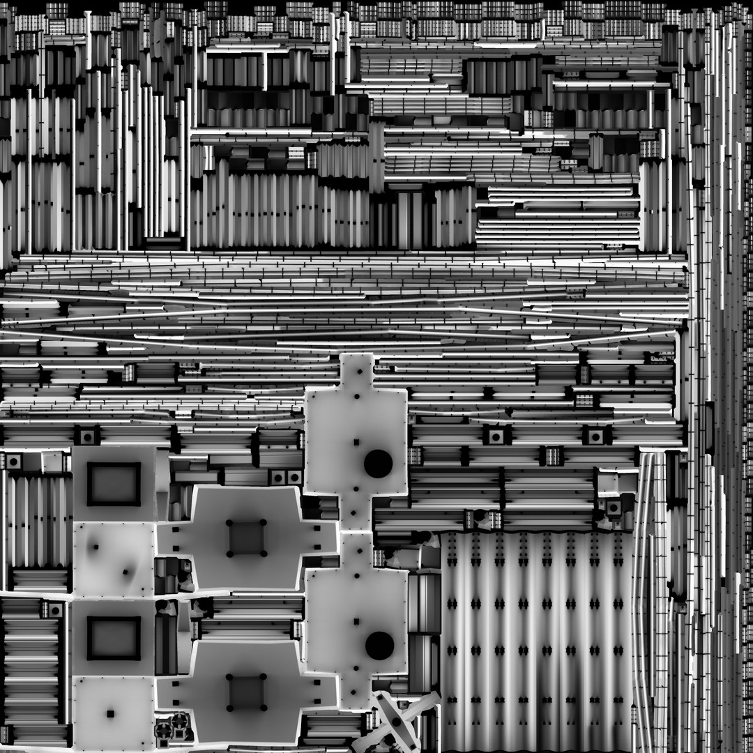 Naval Drones 3D Model – Realistic Military Vessel with PBR Textures - View 16