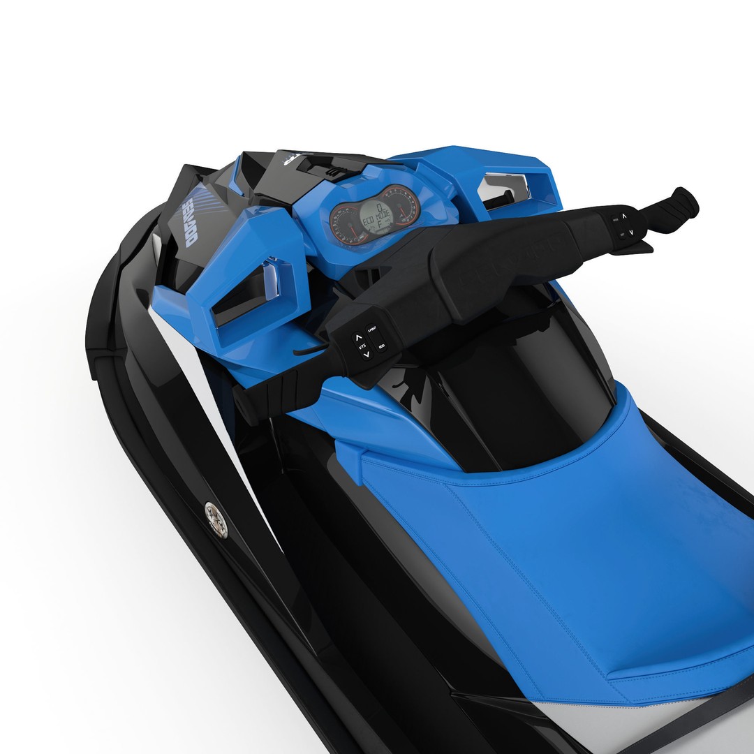 Hydrocycle SeaDoo GTR 230 3D Model – PBR Watercraft Asset, FBX - View 5