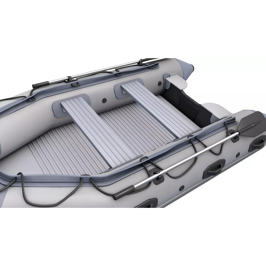 Inflatable Boat 3D Model – High Poly Game Asset, FBX, Blender - View 3