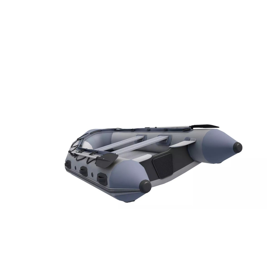 Inflatable Boat 3D Model – High Poly Game Asset, FBX, Blender - View 5