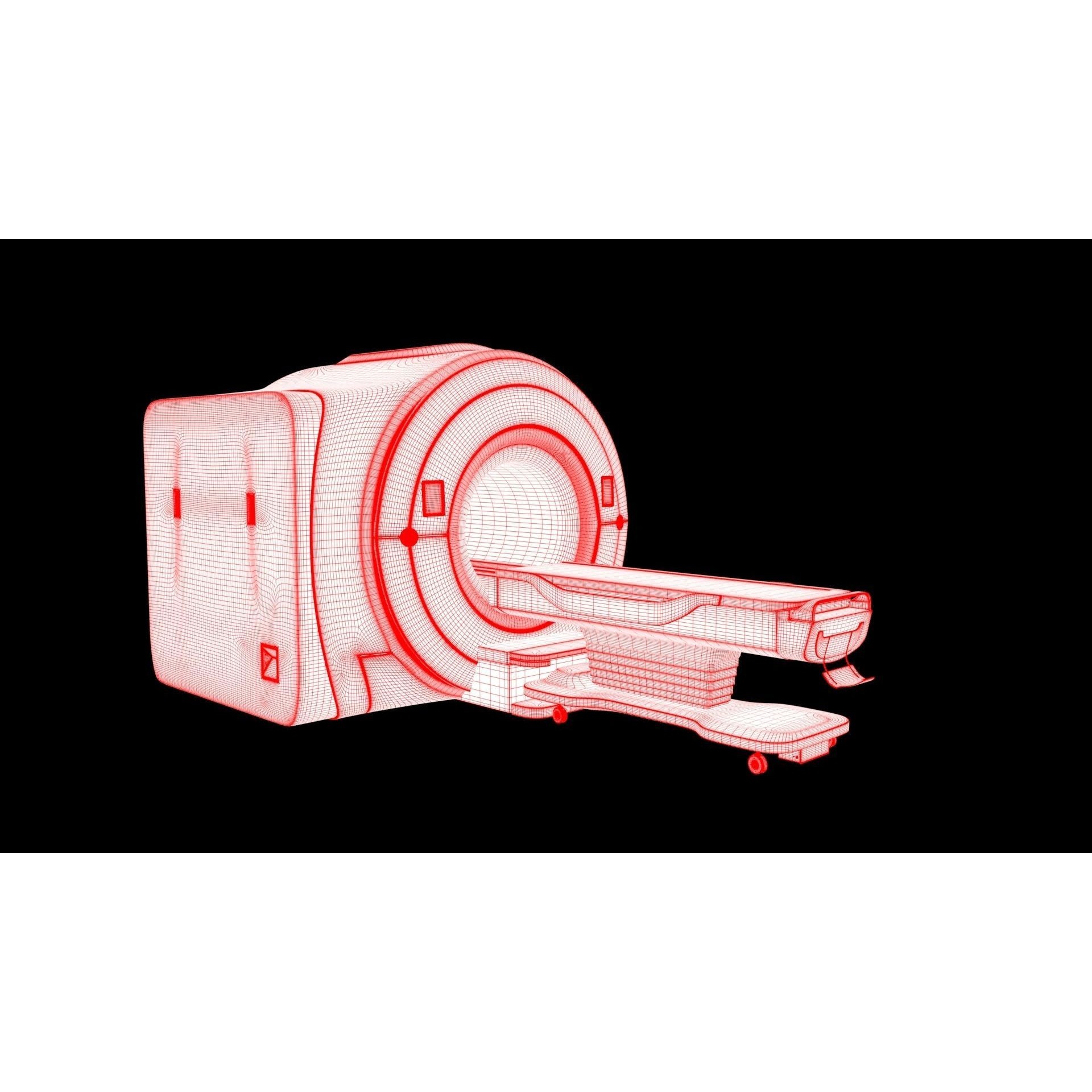 MRI Machine - High-Quality 3D Model - View 11