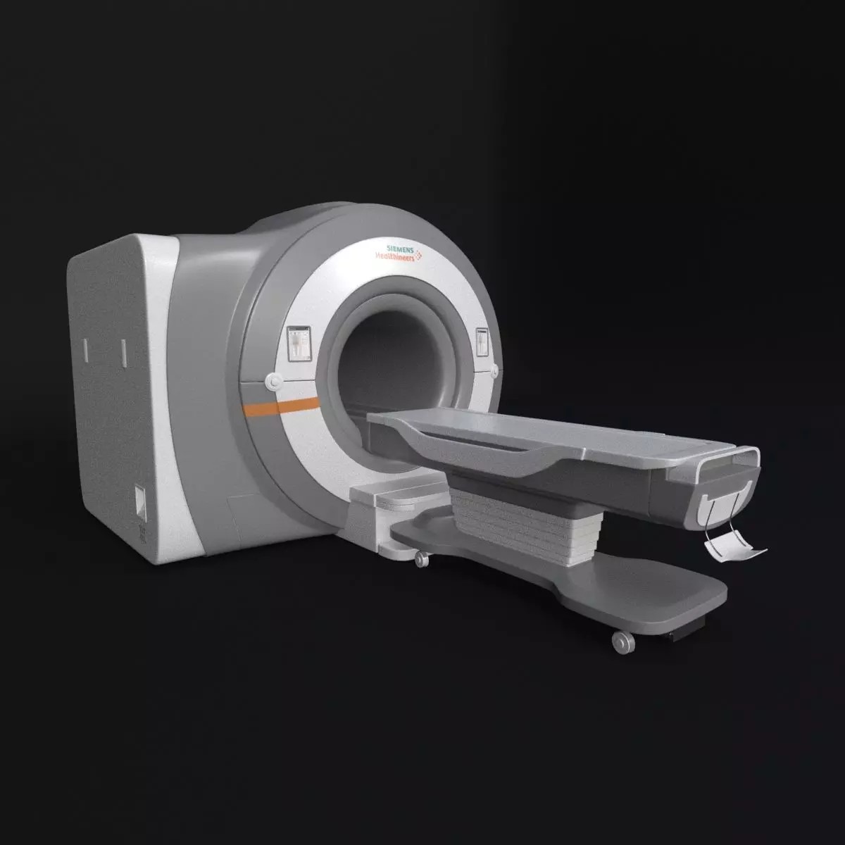 MRI Machine - High-Quality 3D Model - View 2