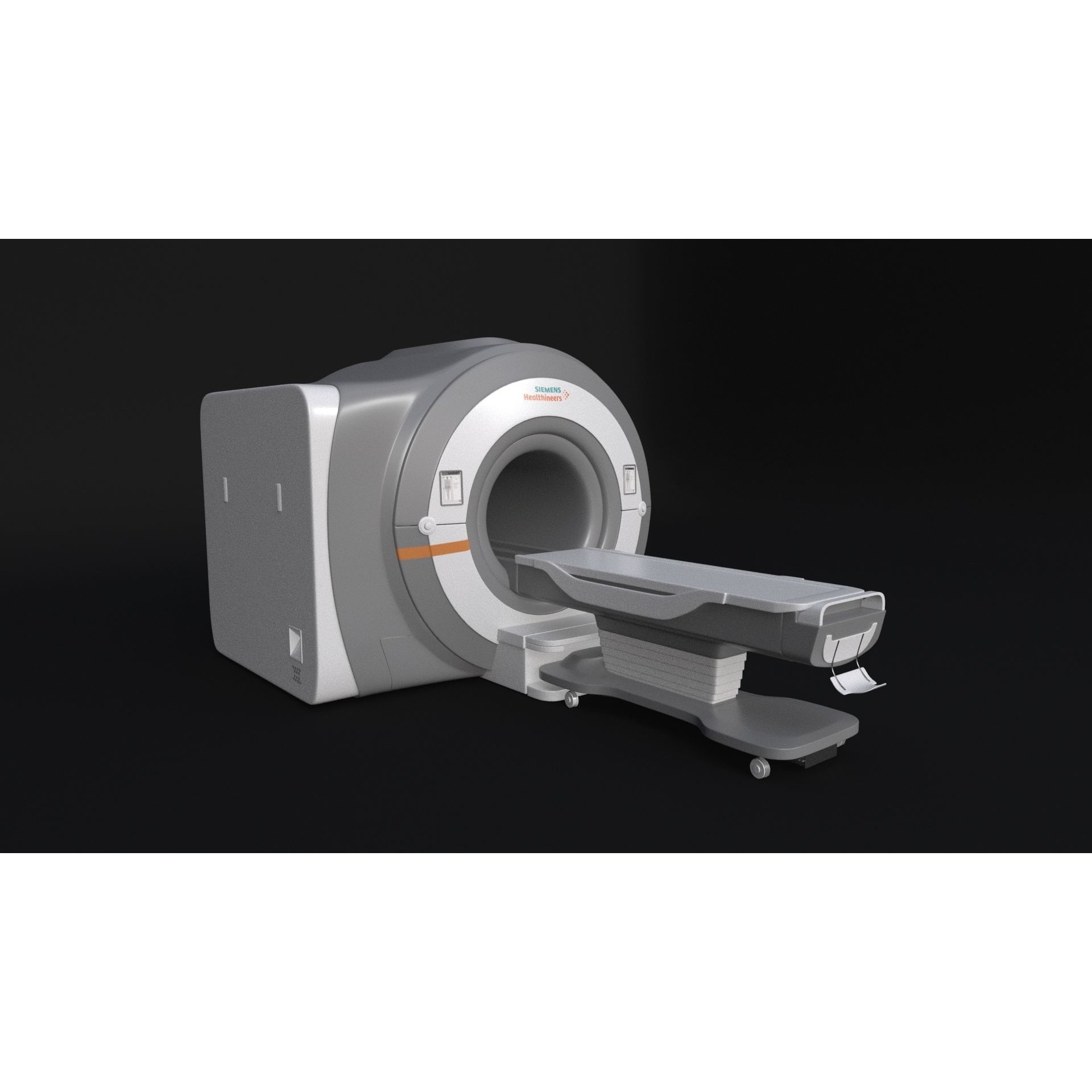 MRI Machine - High-Quality 3D Model - View 3