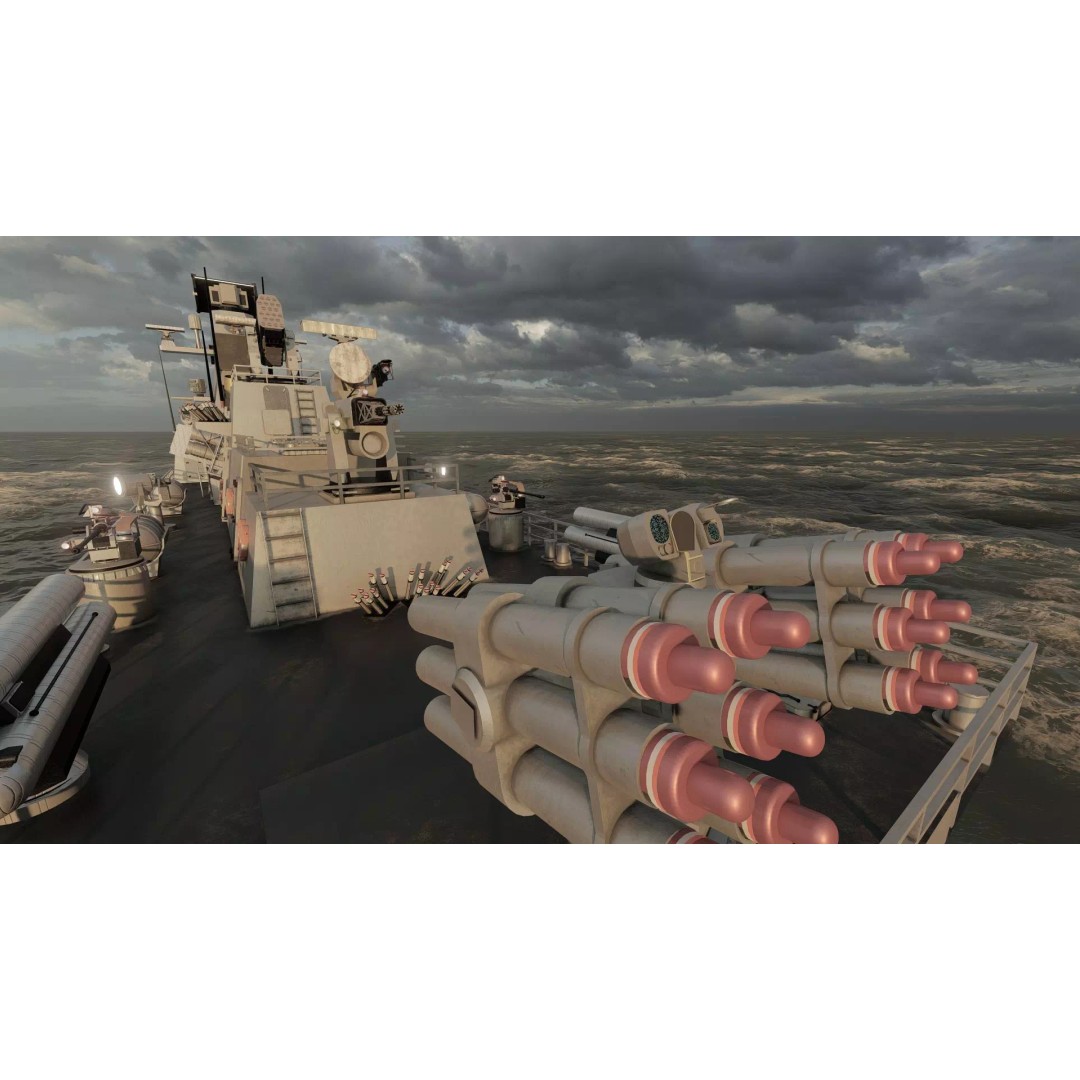Fast Attack Multimission Vessel 3D Model – Detailed Military Watercraft, FBX - View 35