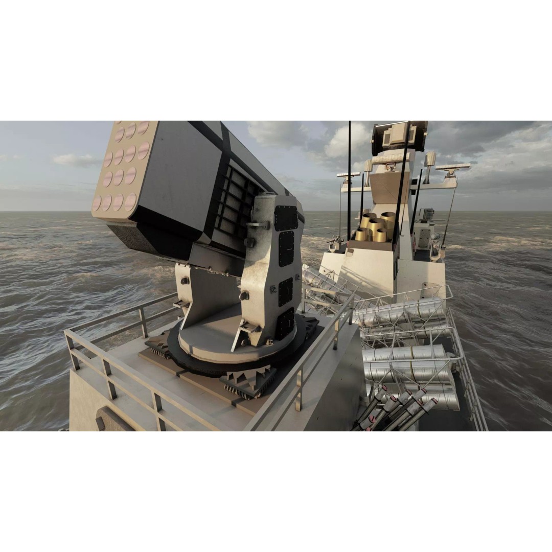 Fast Attack Multimission Vessel 3D Model – Detailed Military Watercraft, FBX - View 38