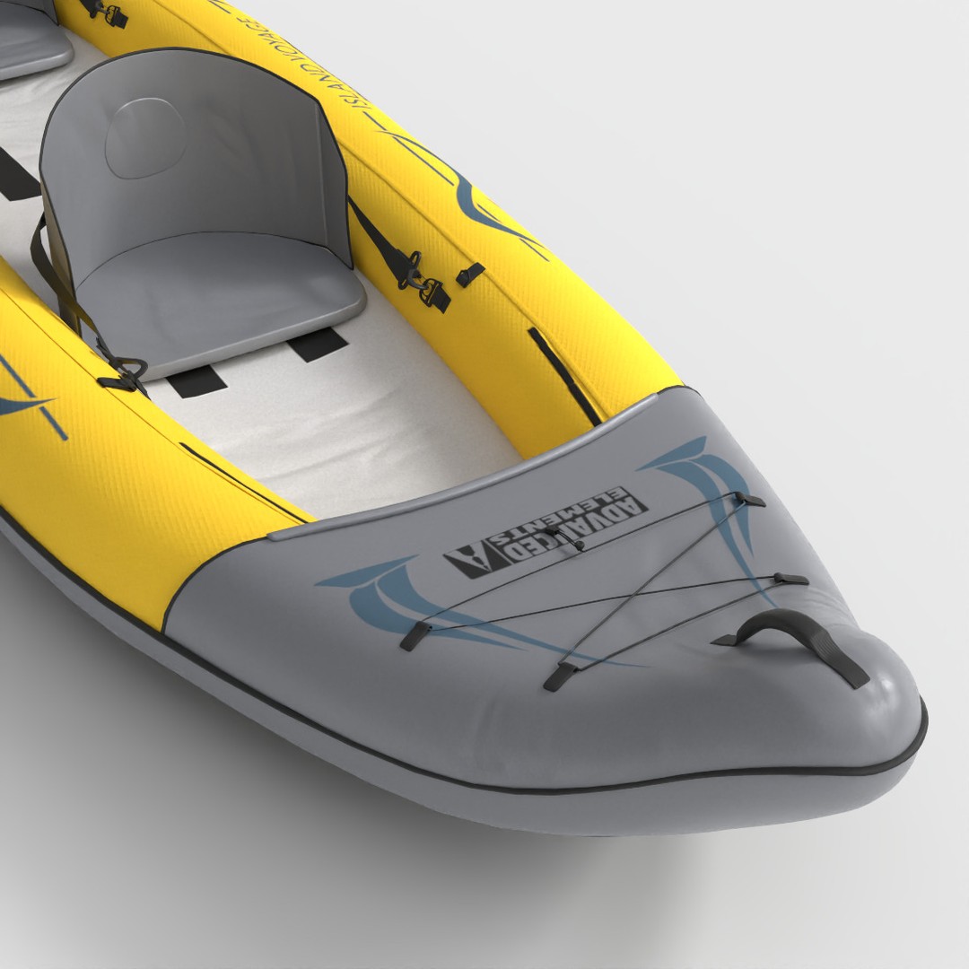 Recreational Kayak 3D Model – Low Poly PBR Game Asset, FBX - View 7