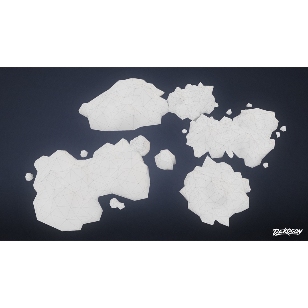 Seaside Docks 3D Model – Low Poly Barnacles with PBR Textures, FBX - View 4