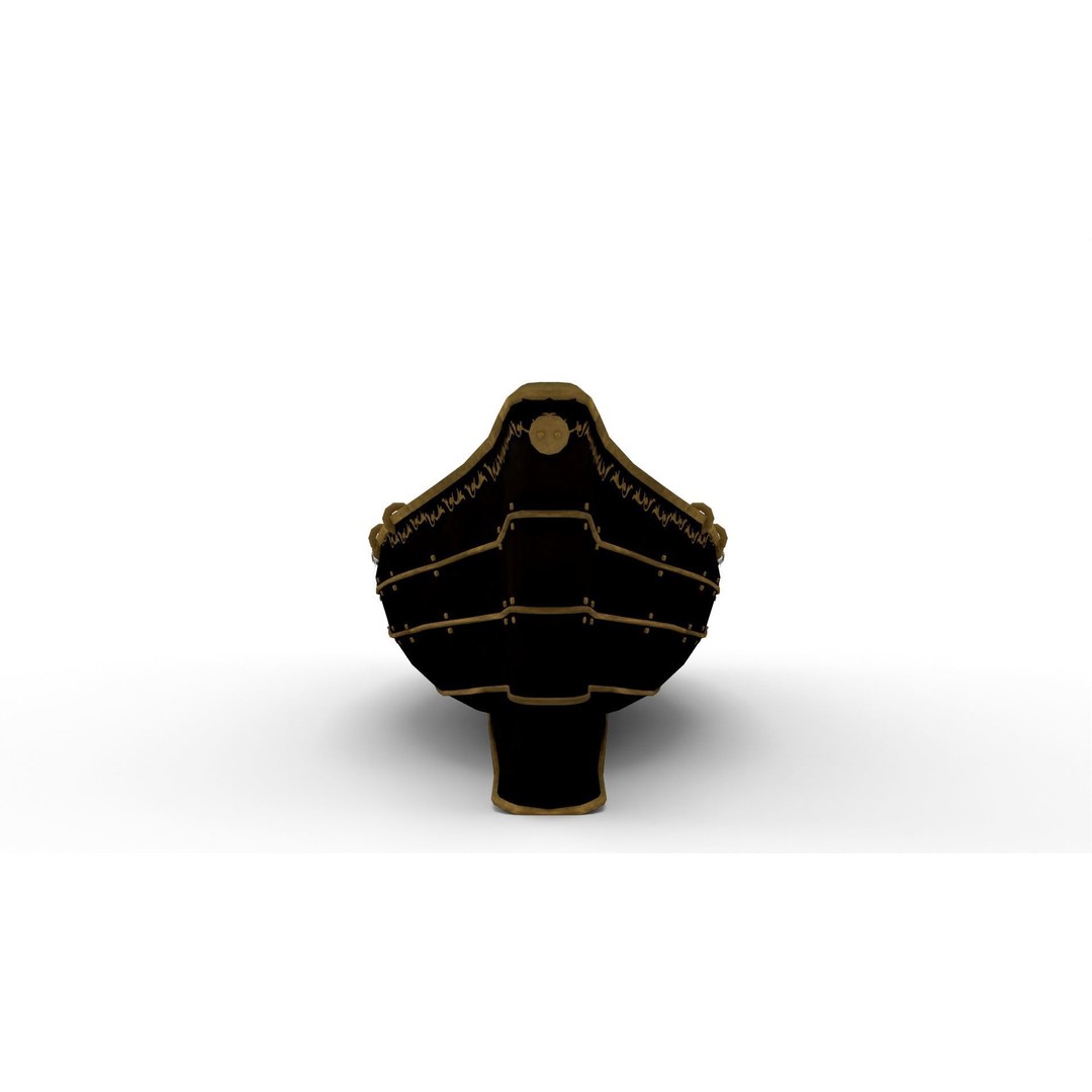 Realistic Boat 3D Model – High Quality Customizable, Blender - View 4