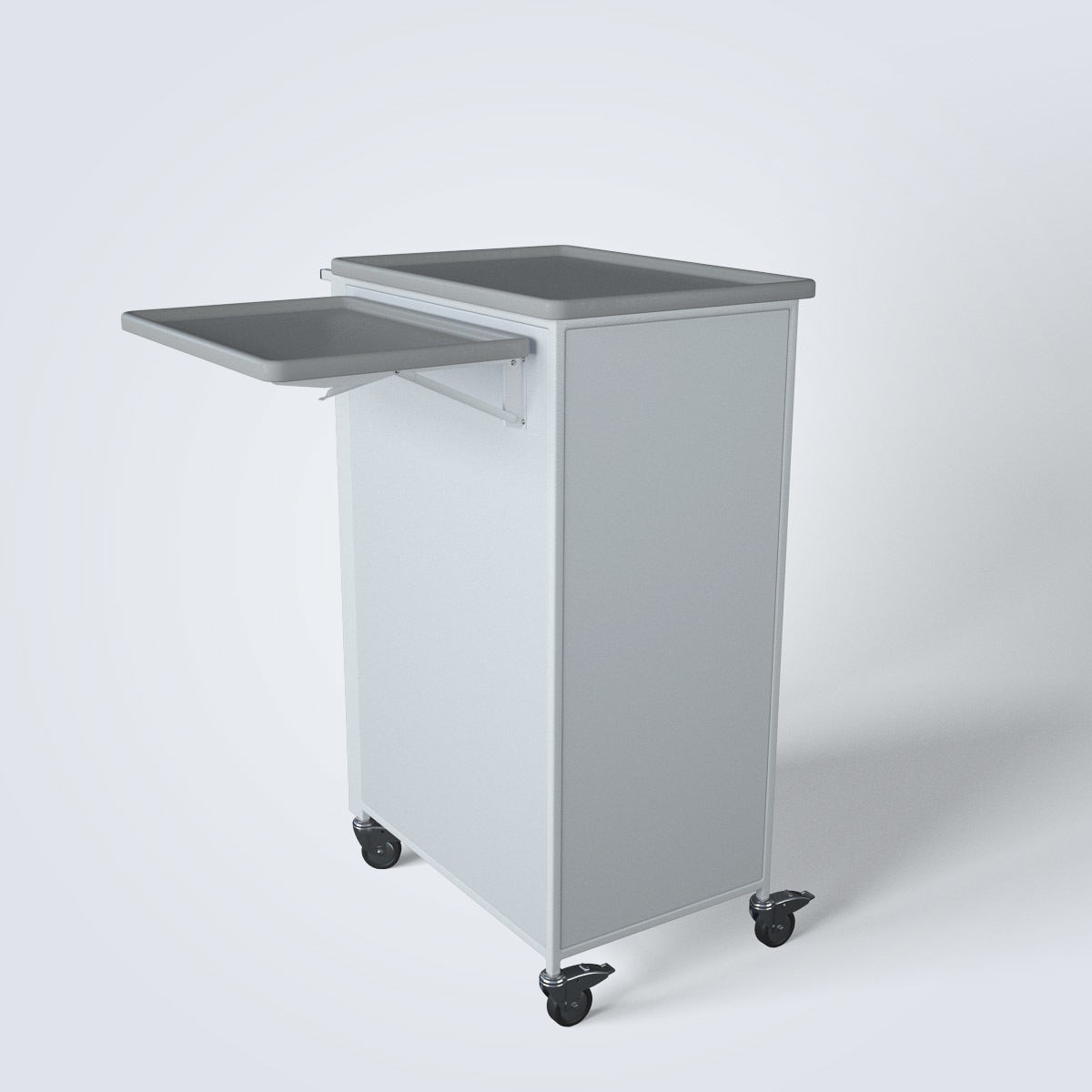 Medical Supply Cart - Fully Detailed 3D Model - View 6