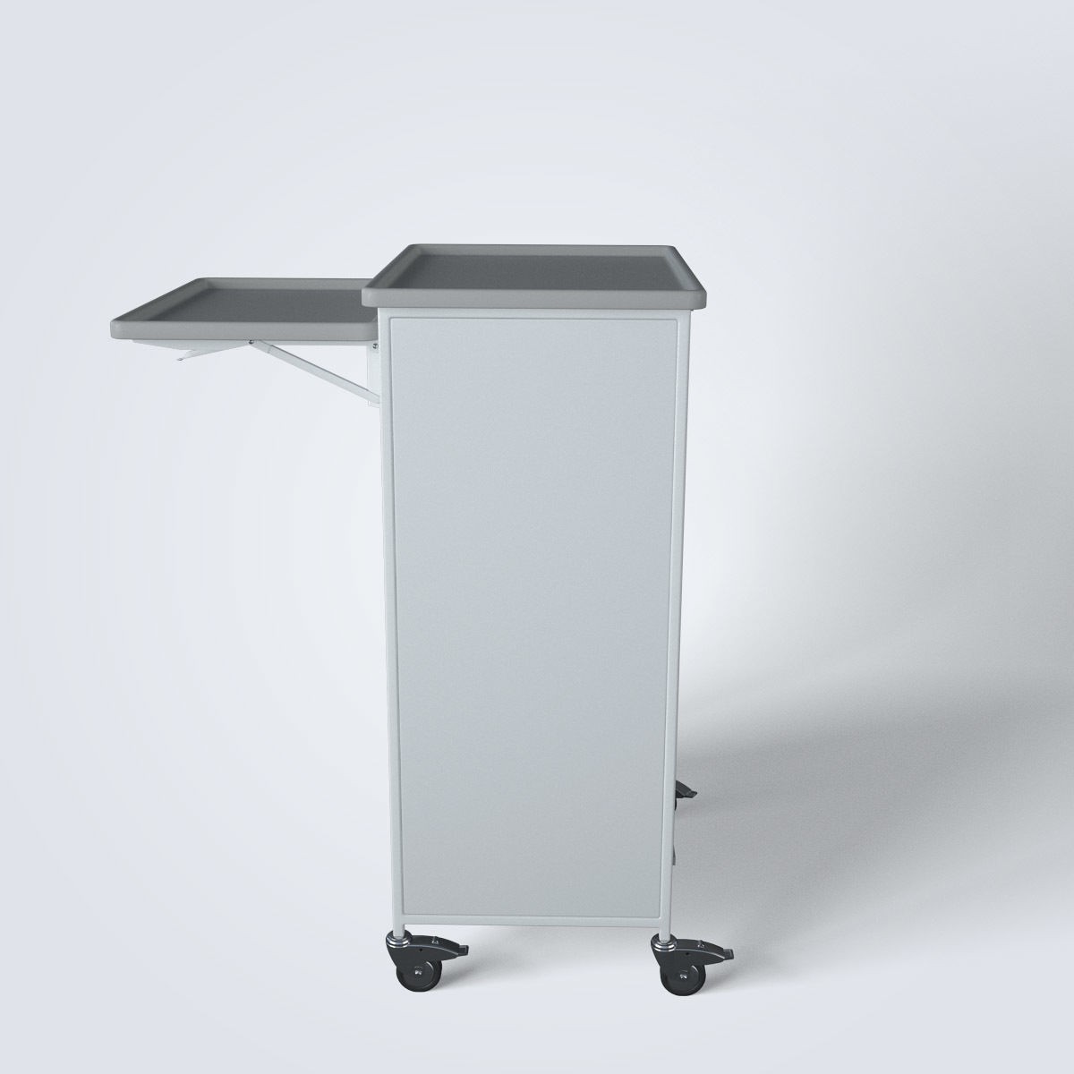 Medical Supply Cart - Fully Detailed 3D Model - View 7