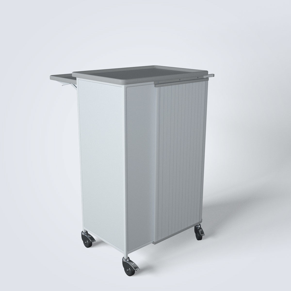 Medical Supply Cart - Fully Detailed 3D Model - View 8