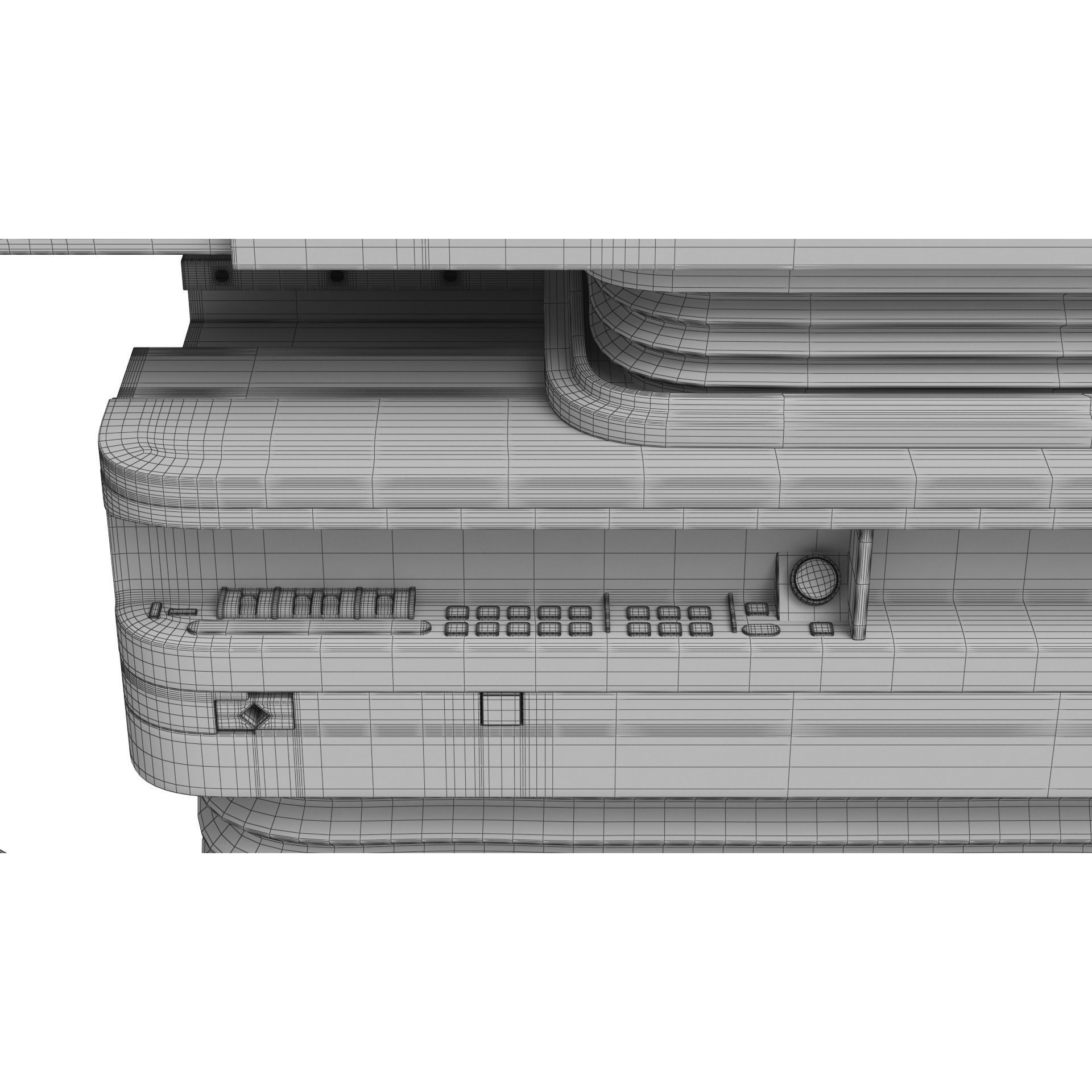 Varian TrueBeam Radiotherapy System - Game-Ready 3D Model - View 35