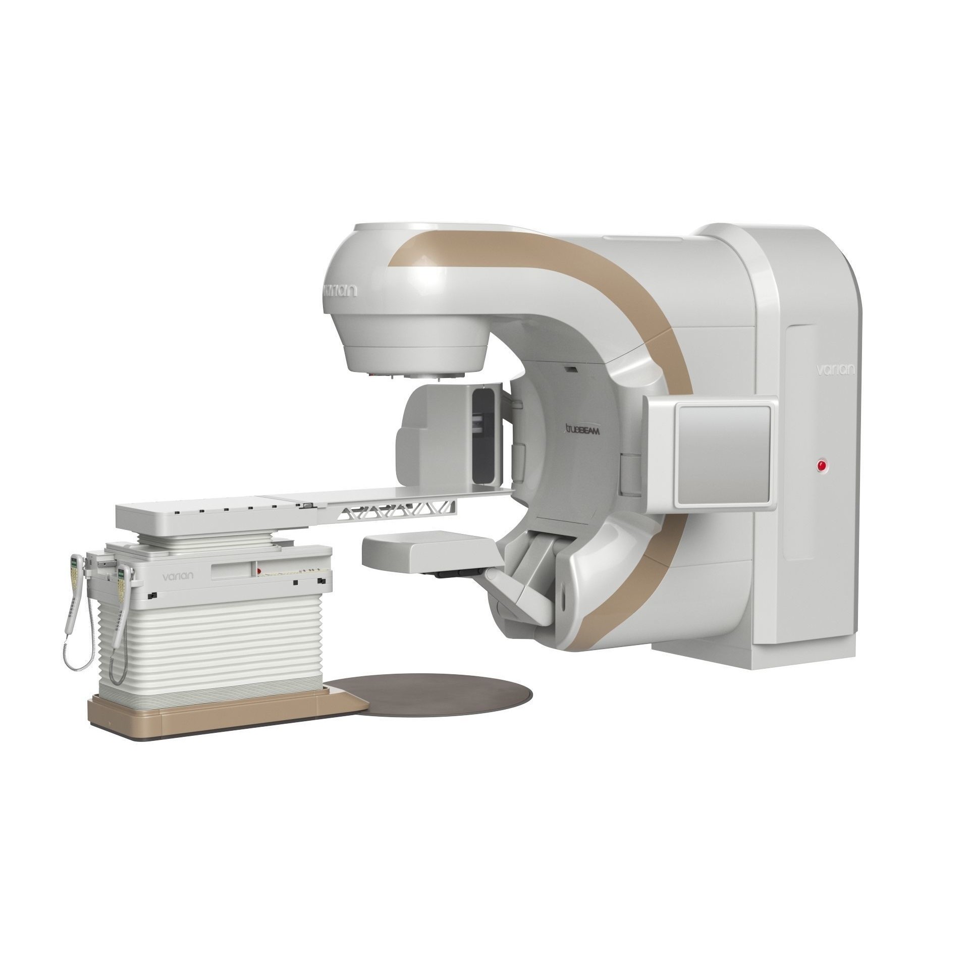 Varian TrueBeam Radiotherapy System - Game-Ready 3D Model - View 4