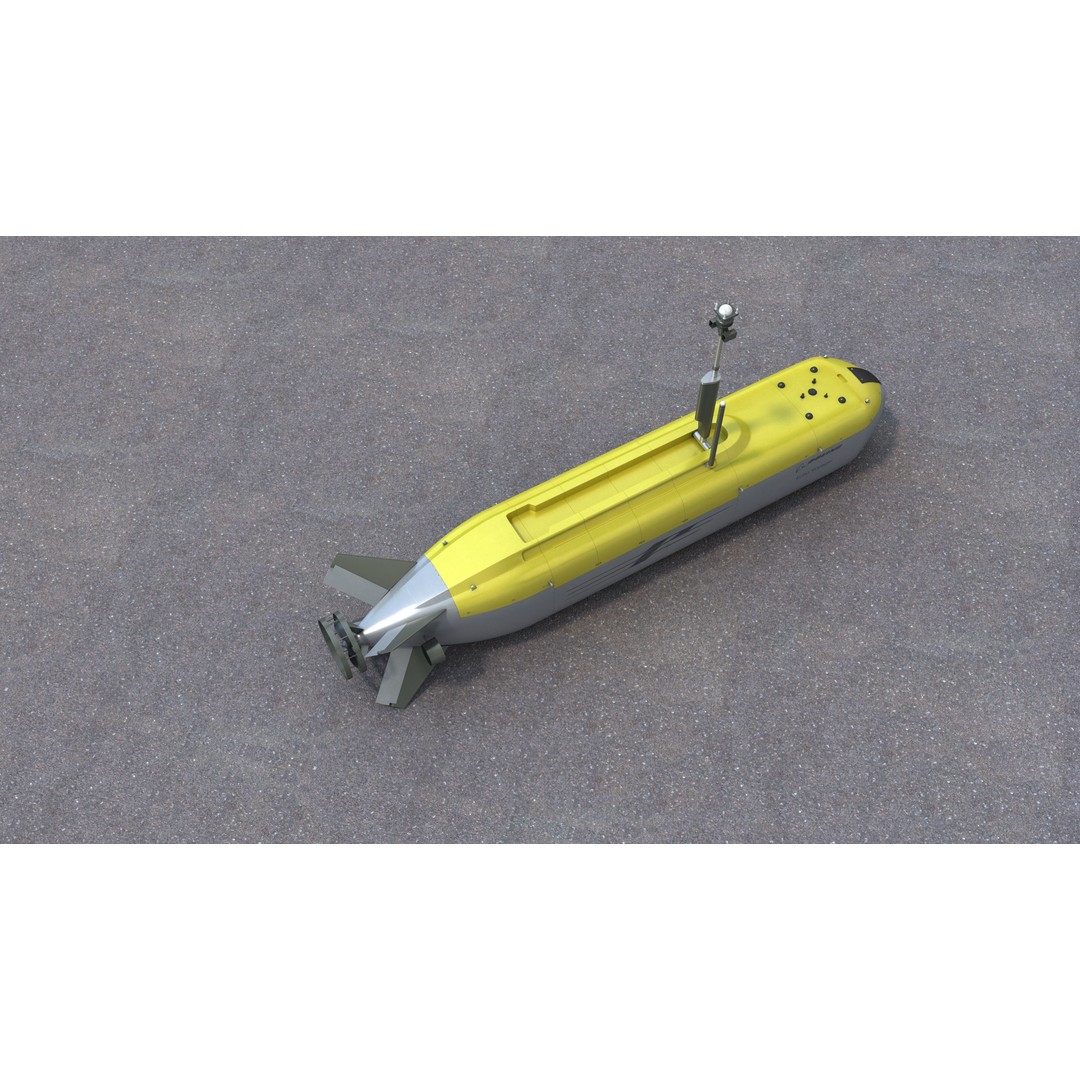 Boeing Echo Voyager 3D Model – High Poly Military Watercraft, FBX - View 9