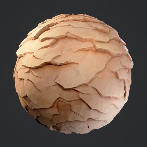 Stylized Oasis PBR Material Pack 3D Model – Game Ready Textures for Unreal