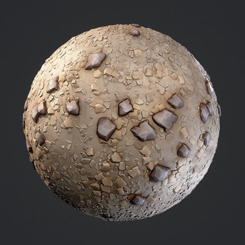 Stylized Oasis PBR Material Pack 3D Model – Game Ready Textures for Unreal - View 13