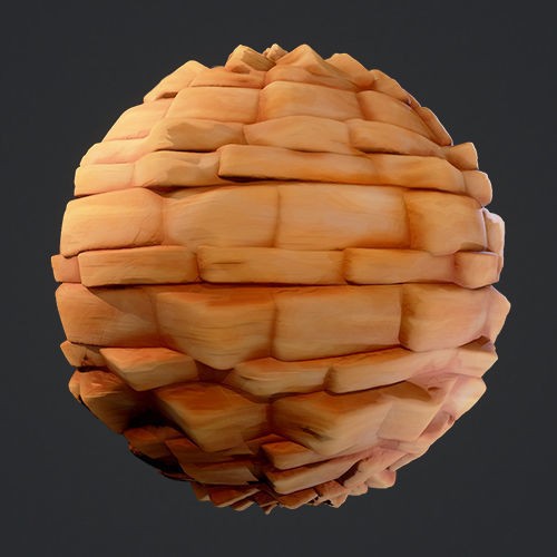 Stylized Oasis PBR Material Pack 3D Model – Game Ready Textures for Unreal - View 16