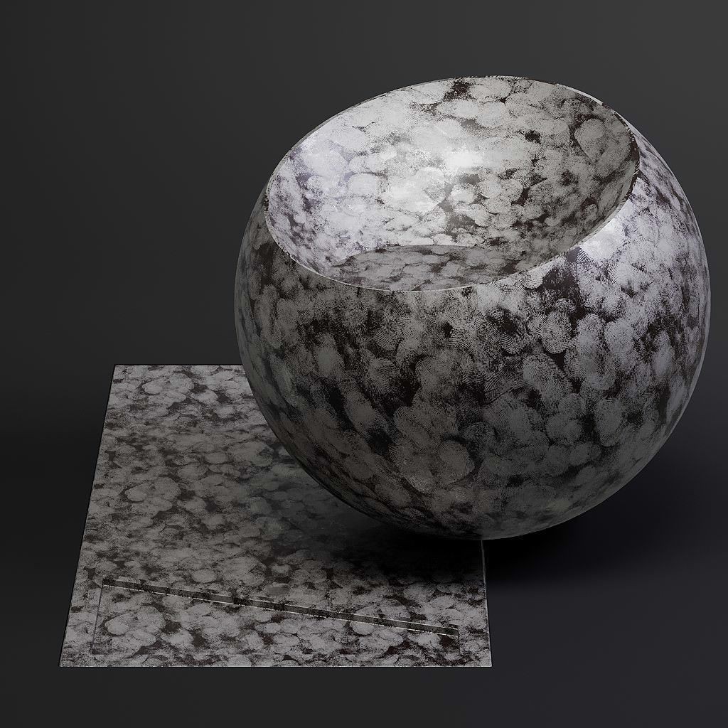 Dirty Metal 3D Model – 8K Seamless PBR Textures for Architectural Use - View 16
