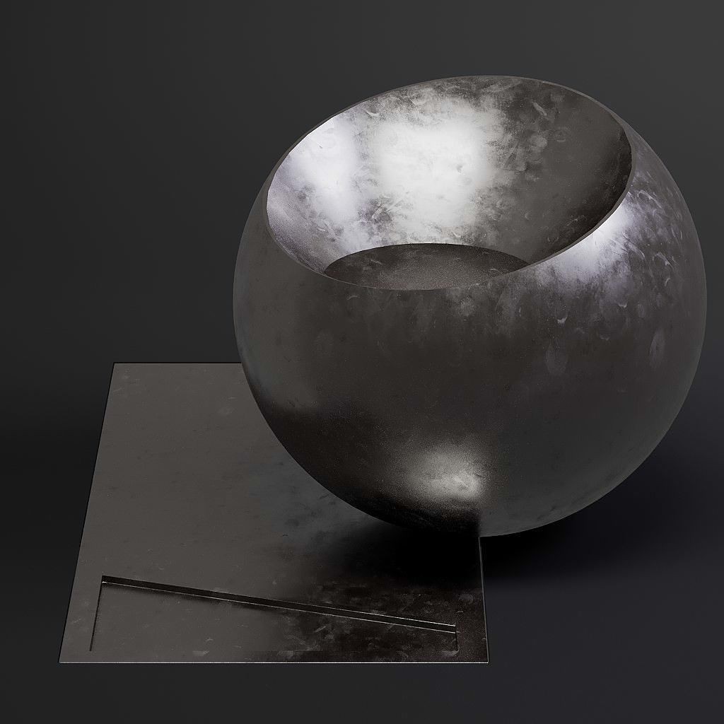 Dirty Metal 3D Model – 8K Seamless PBR Textures for Architectural Use - View 19