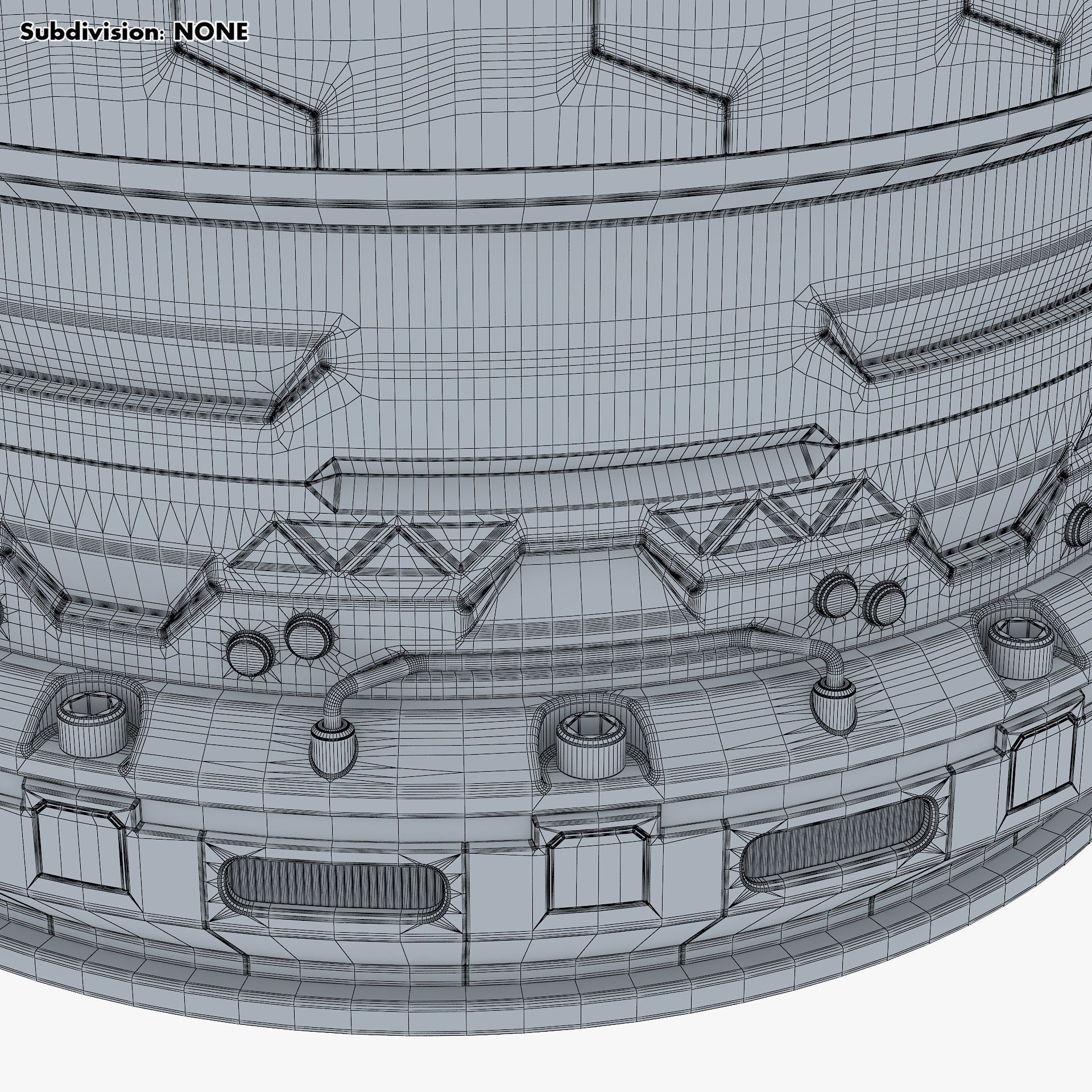 Sci Fi Container M 1 - Game-Ready 3D Model