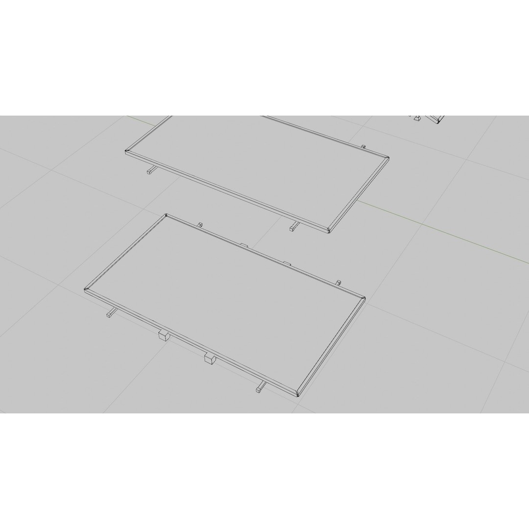 Solar Panels 3D Model – Low Poly PBR Textures for Archviz