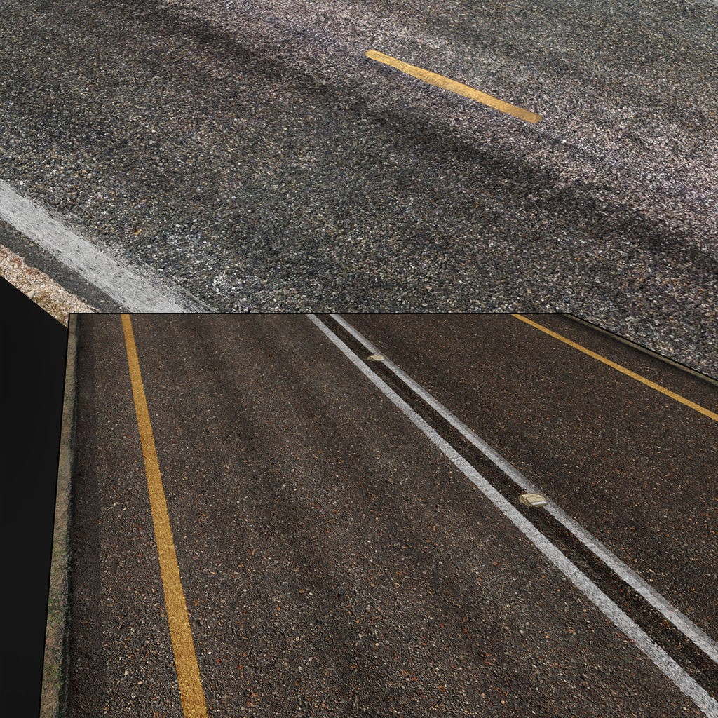 Road Textures Pack 3D Model – High-Quality Seamless Textures, JPG & PNG - View 23