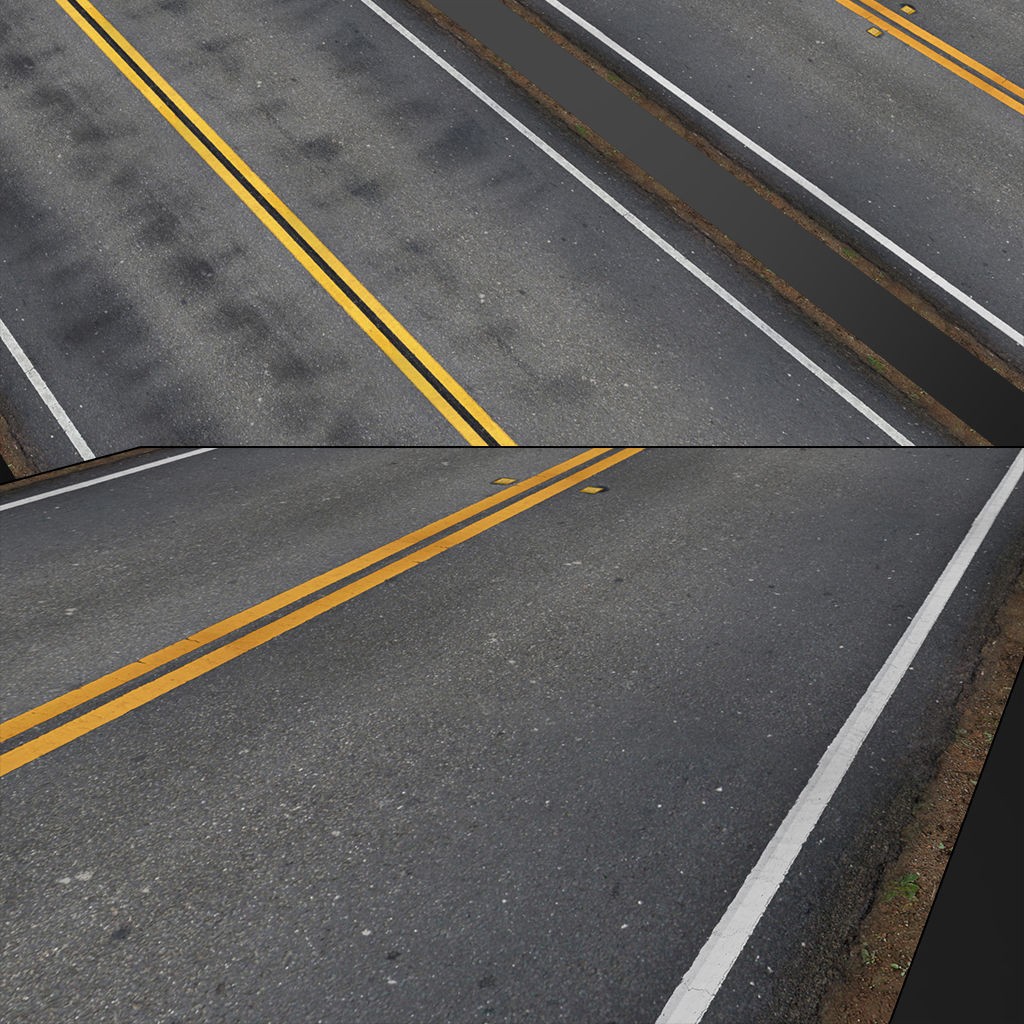 Road Textures Pack 3D Model – High-Quality Seamless Textures, JPG & PNG - View 26