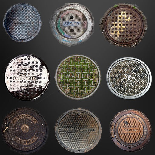 Road Textures Pack 3D Model – High-Quality Seamless Textures, JPG & PNG - View 35