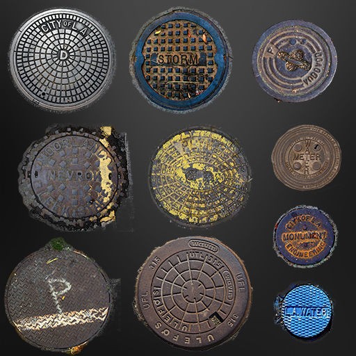 Road Textures Pack 3D Model – High-Quality Seamless Textures, JPG & PNG - View 38