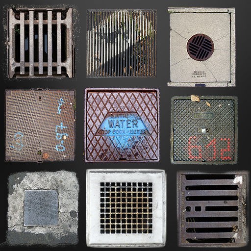 Road Textures Pack 3D Model – High-Quality Seamless Textures, JPG & PNG - View 41