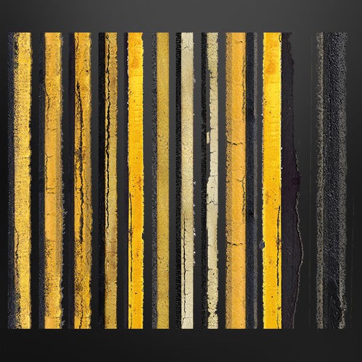 Road Textures Pack 3D Model – High-Quality Seamless Textures, JPG & PNG - View 60