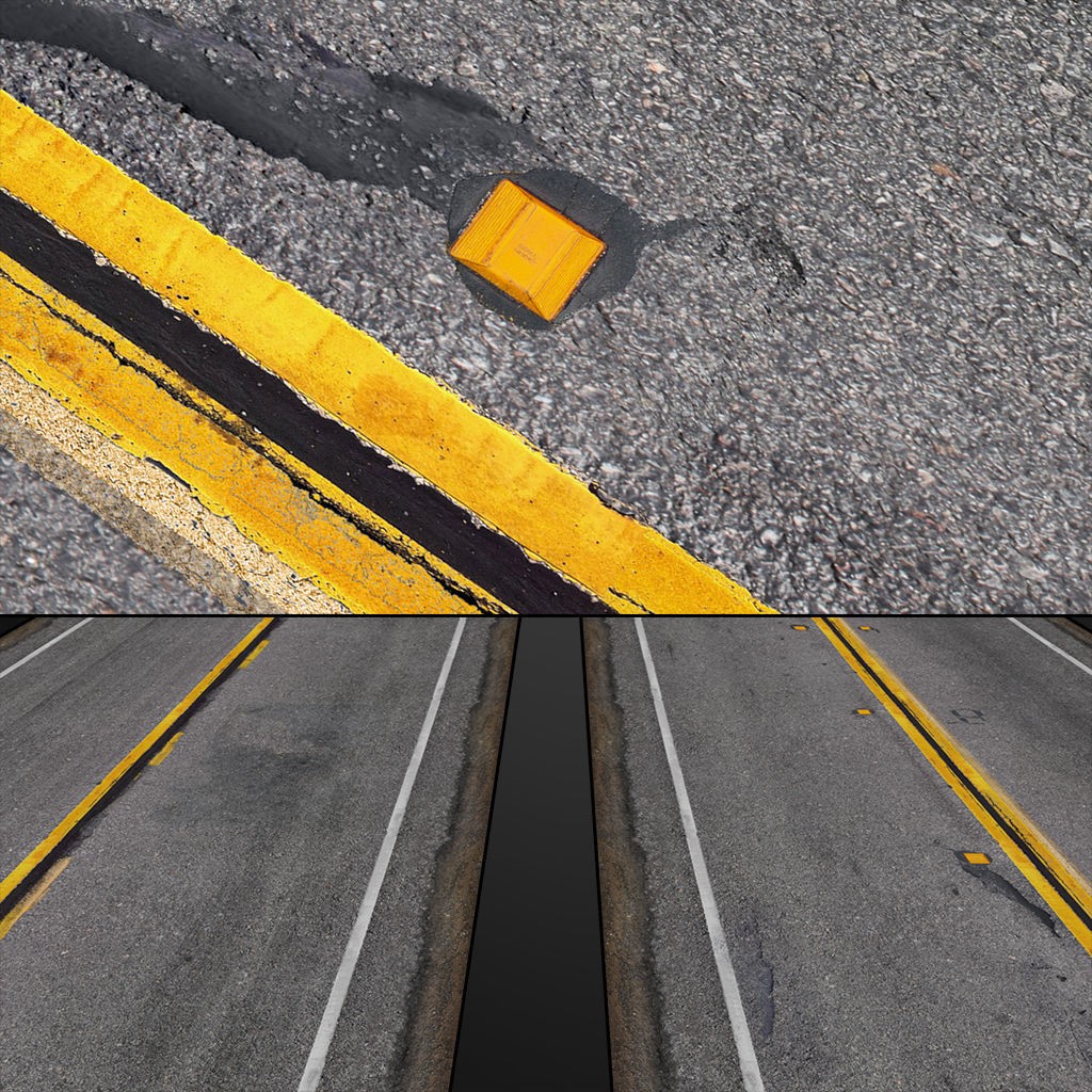 Road Textures Pack 3D Model – High-Quality Seamless Textures, JPG & PNG - View 7