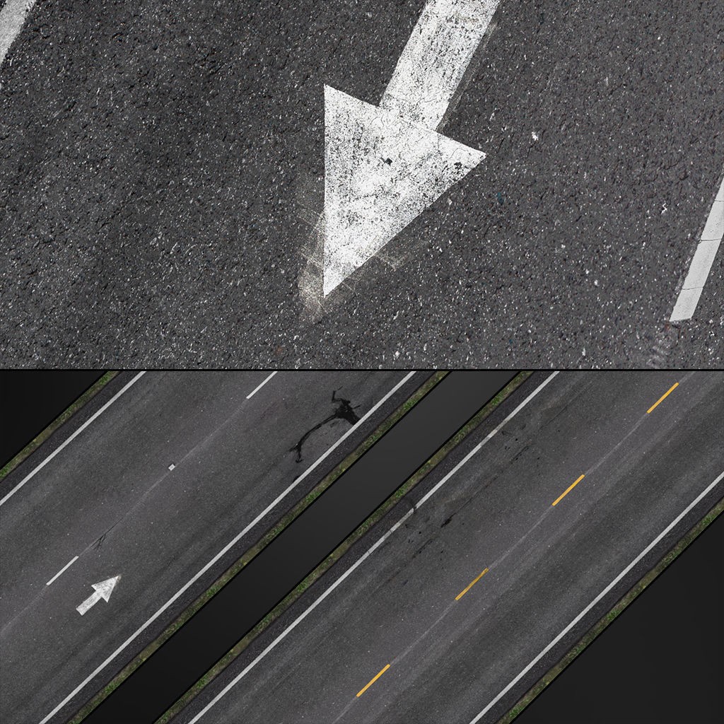 Road Textures Pack 3D Model – High-Quality Seamless Textures, JPG & PNG - View 8