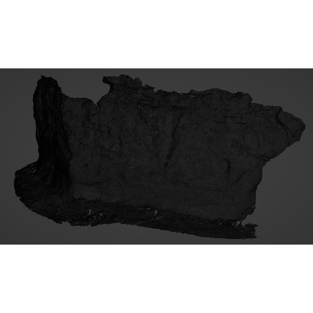 Rock Surface 3D Model – High-Res Textured Polygon Mesh, OBJ - View 20