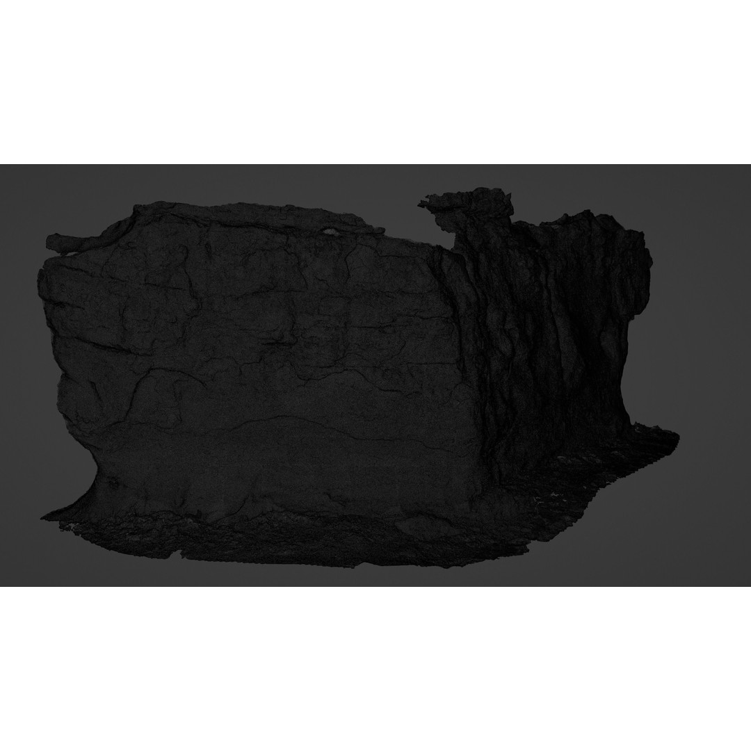 Rock Surface 3D Model – High-Res Textured Polygon Mesh, OBJ - View 21