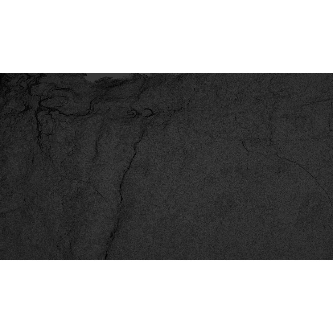 Rock Surface 3D Model – High-Res Textured Polygon Mesh, OBJ - View 26