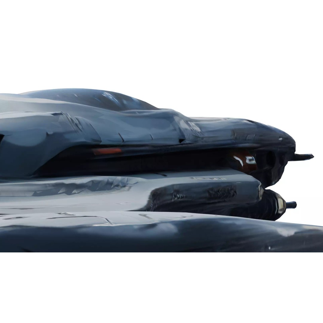 Futuristic Sci-Fi Spaceship 3D Model – Low Poly PBR Asset for Games - View 21