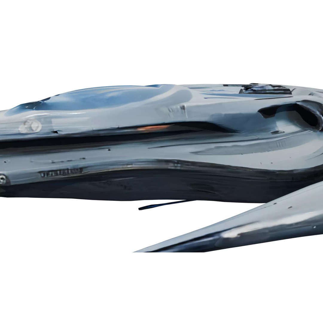 Futuristic Sci-Fi Spaceship 3D Model – Low Poly PBR Asset for Games - View 5