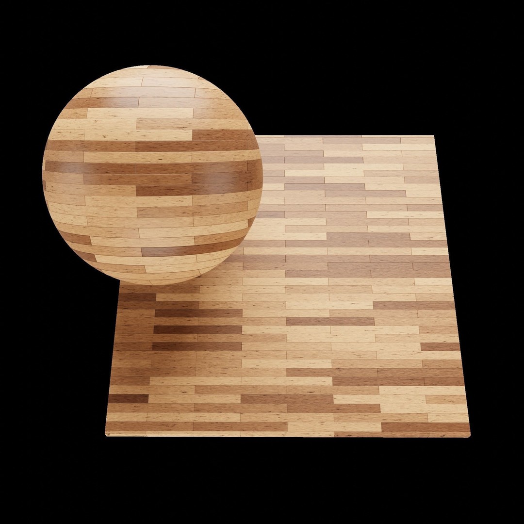 Realtime Wood Collection 3D Model – PBR Textures for Blender