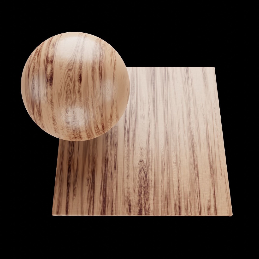 Realtime Wood Collection 3D Model – PBR Textures for Blender - View 11
