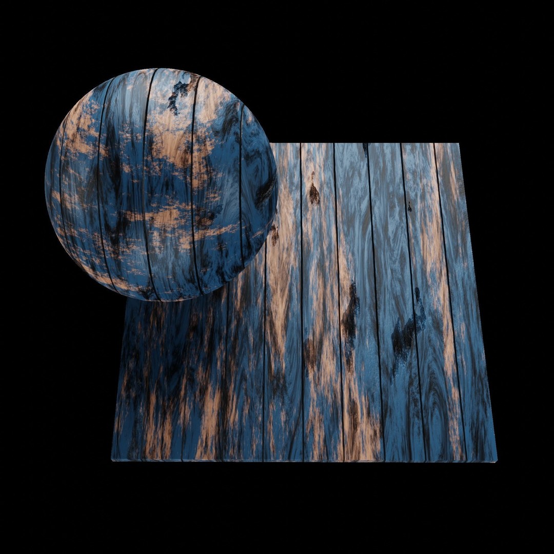 Realtime Wood Collection 3D Model – PBR Textures for Blender - View 18