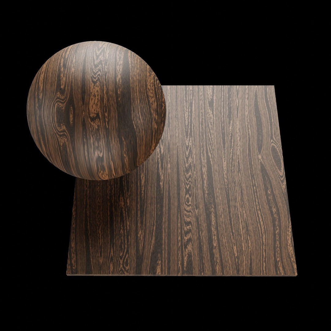 Realtime Wood Collection 3D Model – PBR Textures for Blender - View 3