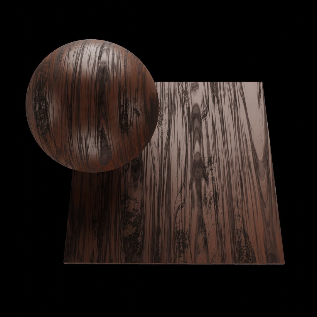 Realtime Wood Collection 3D Model – PBR Textures for Blender - View 4
