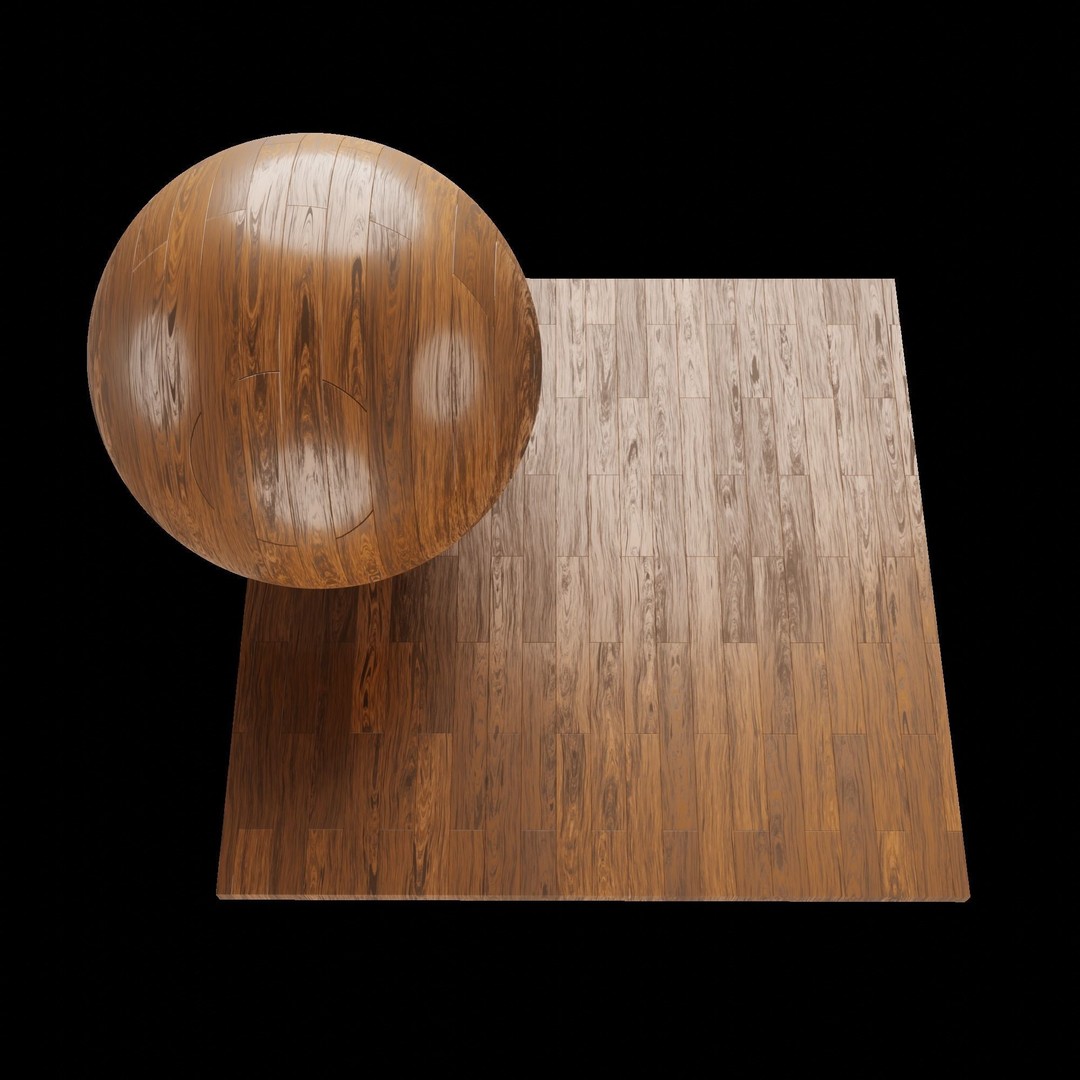 Realtime Wood Collection 3D Model – PBR Textures for Blender - View 8