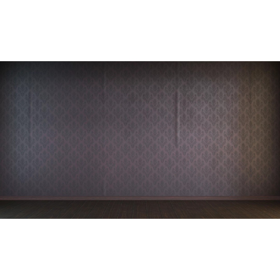 Vintage Wallpaper Collection 3D Model – PBR Textures, 28 Patterns - View 11