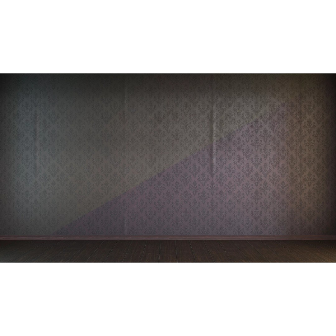 Vintage Wallpaper Collection 3D Model – PBR Textures, 28 Patterns - View 12