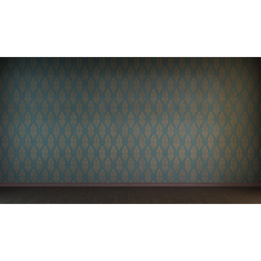 Vintage Wallpaper Collection 3D Model – PBR Textures, 28 Patterns - View 17