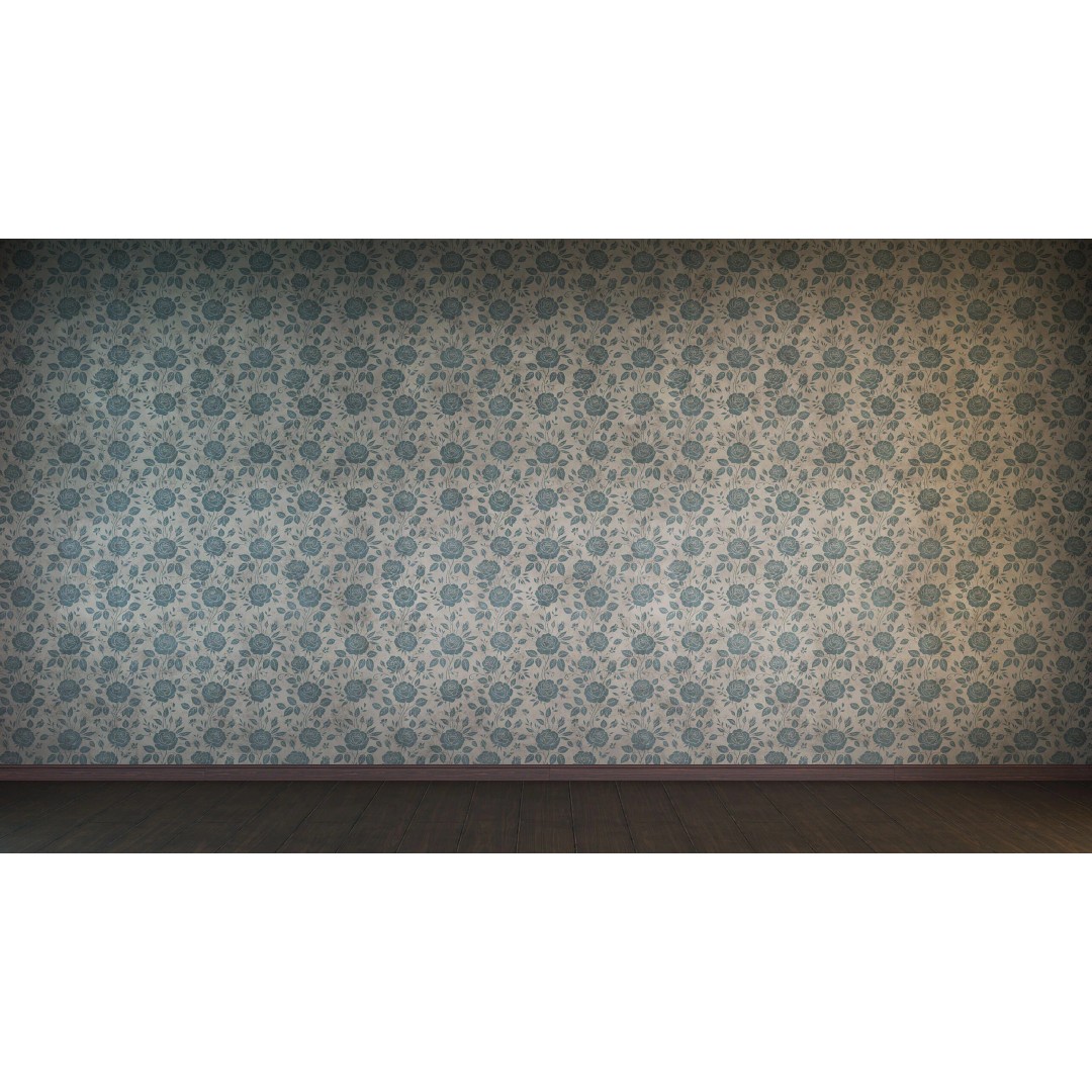 Vintage Wallpaper Collection 3D Model – PBR Textures, 28 Patterns - View 19
