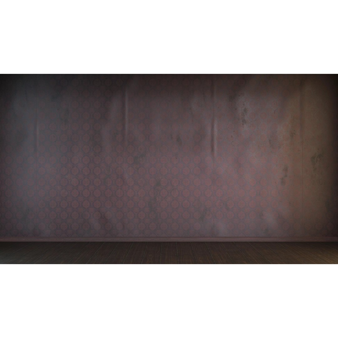 Vintage Wallpaper Collection 3D Model – PBR Textures, 28 Patterns - View 21
